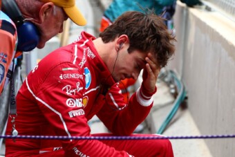 F1: A futam után is folytatódott Leclerc szenvedése