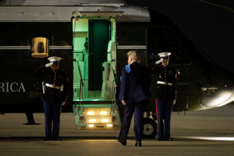 Börtönbe kerülhet a férfi, aki meglézerezte Trump helikopterét