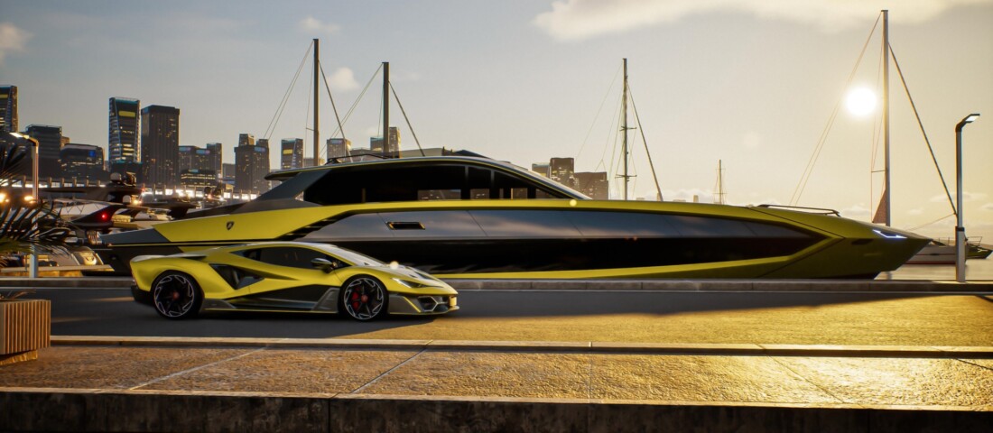 Lamborghini, ami a vízen jár? Már ilyen is van!