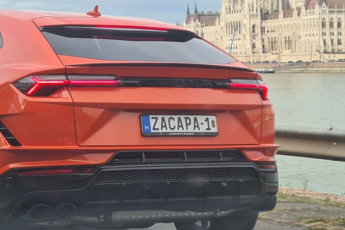 Prémiumízlésről árulkodik ez a hazai rendszám 2