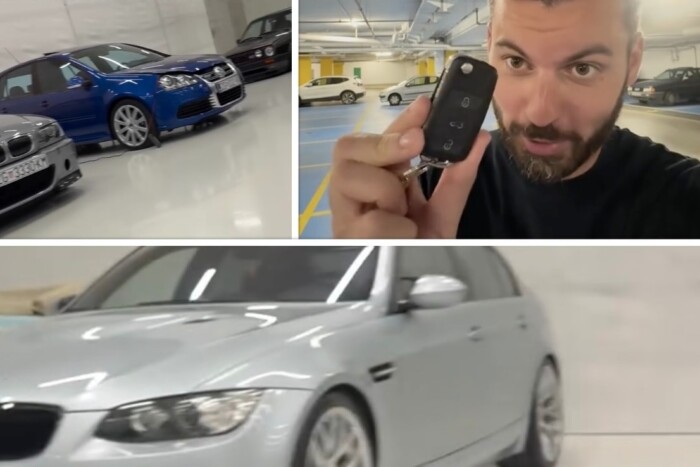 A Bugatti vezére megmutatta titkos garázsát