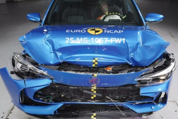 Olyan hibát produkált törésteszten az MG 3 amire még nem volt példa