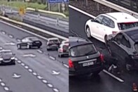 Ok nélkül szabadult el a pokol az M1-esen 1