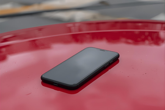 Autó tetején hagyott mobil miatt büntették a sofőrt