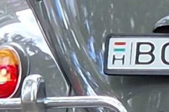 Maga a történelem ez a hazai egyedi rendszám – ilyet lehet, hogy már nem fogunk látni