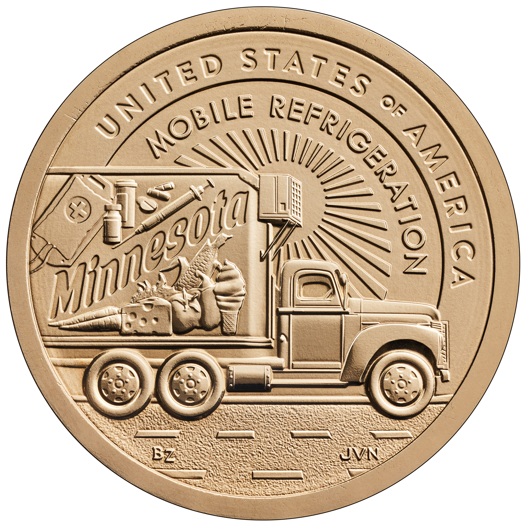 Autós találmány került egy pénzérmére 1 | Vezess Autós találmány került egy pénzérmére 1