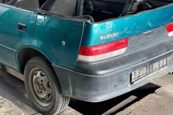 A nap hirdetése - kókányolt Suzuki kabrió kizárólag tanyára