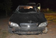 Autós üldözés közben ütköztek álló autónak a pesti rendőrök 1