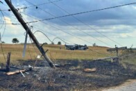 Szundikált a volánnál, belerongyolt a rendőrautóba 1 Szundikált a volánnál, belerongyolt a rendőrautóba 1