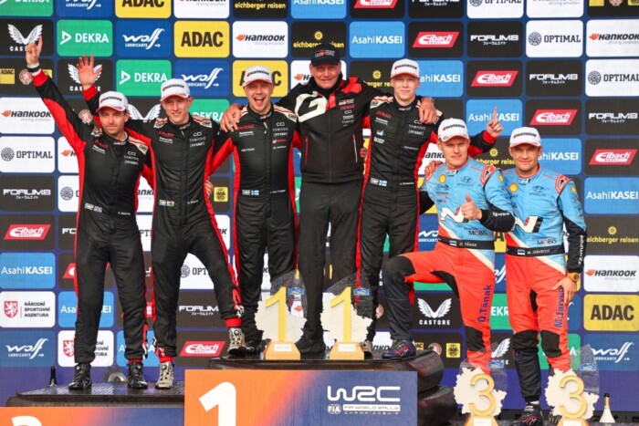 Kettős győzelemmel világbajnok a Toyota a WRC-ben