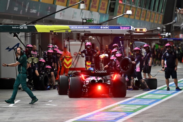 Büntetés a szingapúri F1-es futam előtt