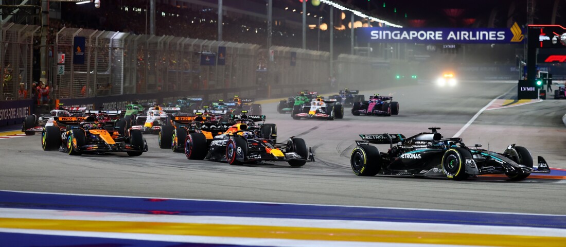 Ütköztek a Forma-1 friss bajnokai Szingapúrban