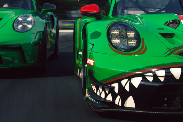 Csúcsragadozó ihlette ezt a Porschét