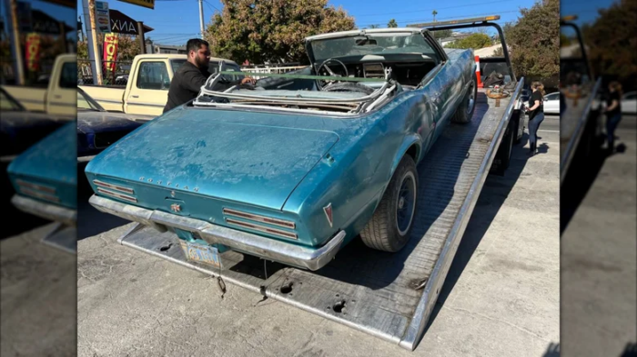 Időkapszula lett a konténerből, tíz évig rejtőzött benne az amerikai álomautó 2