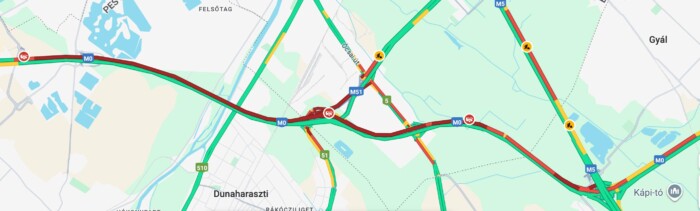 Extrém dugó alakult ki az M0-son, járhatatlan az út 1 | Vezess Extrém dugó alakult ki az M0-son, járhatatlan az út 1