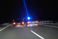 A rendőröket is meglepte, ahogyan véget ért az autós üldözés 1