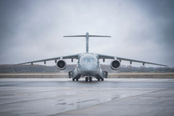 Megérkezett a Magyar Honvédség új, hatalmas katonai repülőgépe
