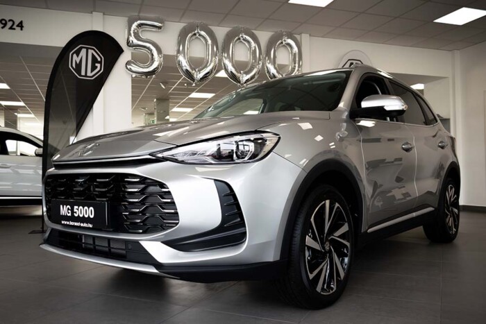 Átadták az ötezredik MG-t Magyarországon