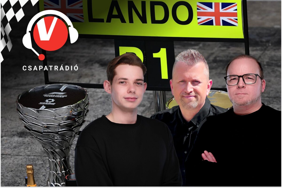 Norris egyik keze már a bajnoki trófeán – podcast