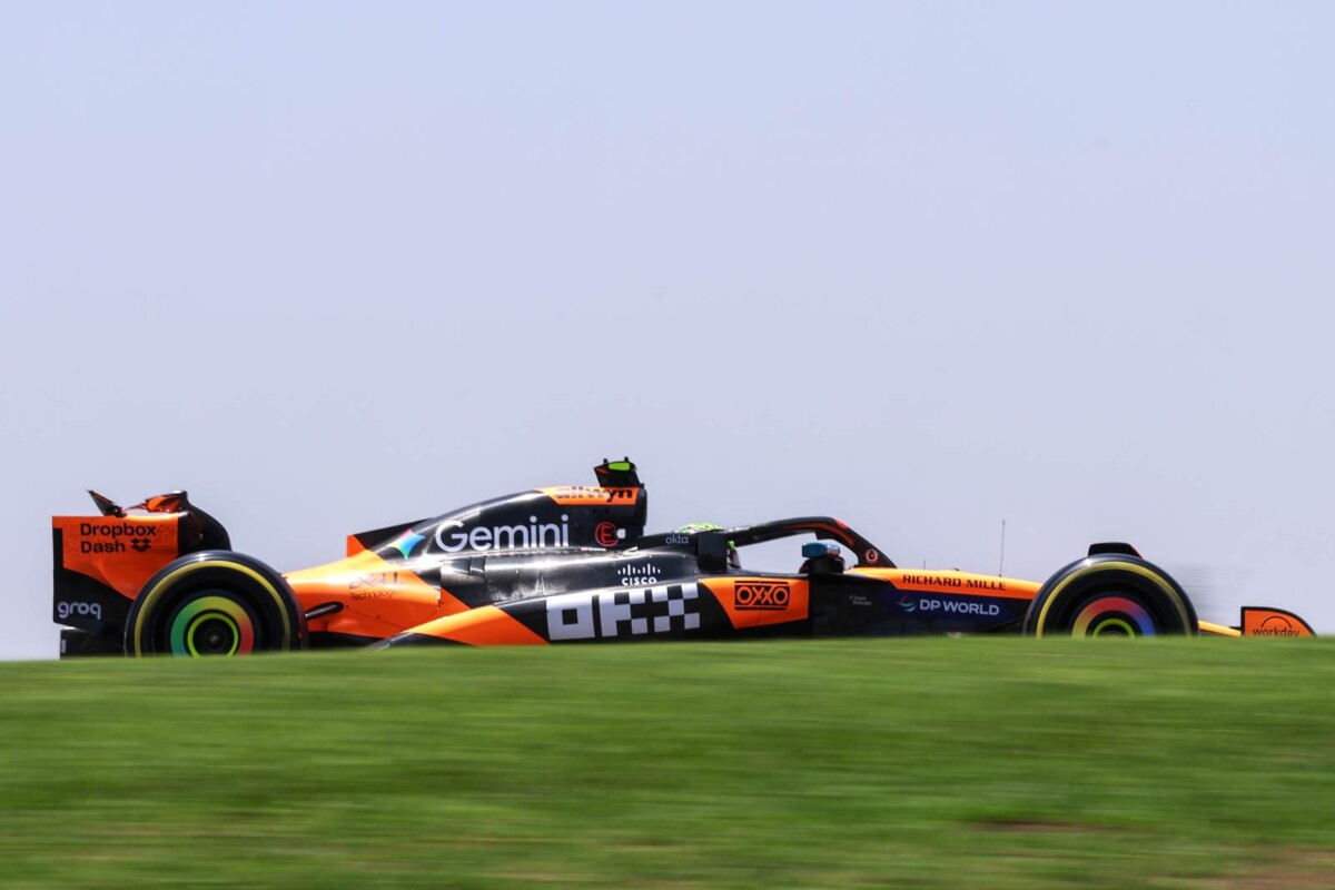 Norris vitte a brazil sprintidőmérőt