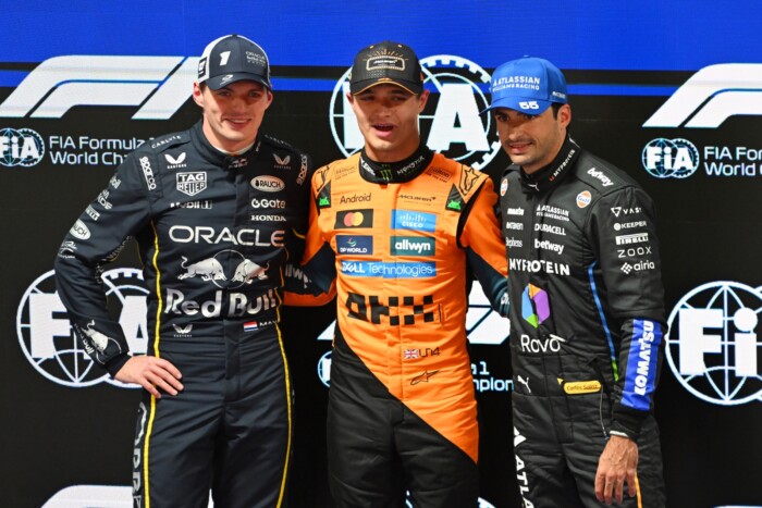 „Mintha jégen vezettem volna” – Verstappenéket is megizzasztotta az esős Las Vegas 3