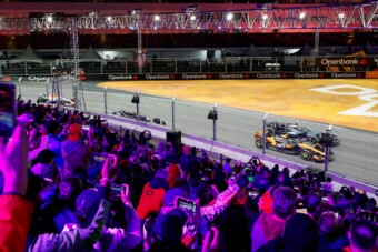Így nézték okosba’ az F1-et a szemfüles vegasiak