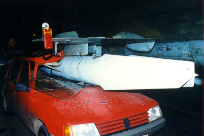 Így történt a hazai közlekedés legszürreálisabb ütközése