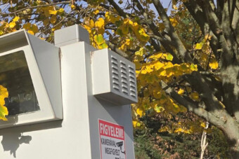 Törökbálinton a természet ereje babrált ki egy traffipaxszal