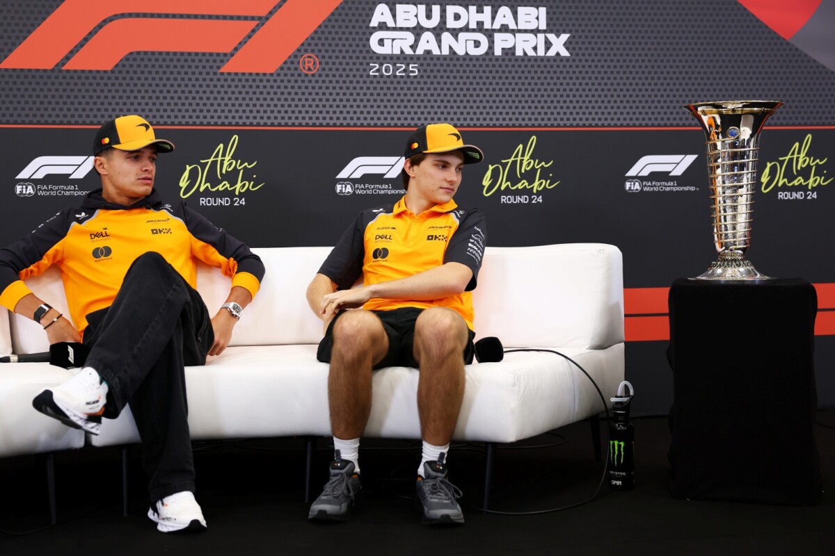 Norris szeretné, ha Piastri segítené a bajnokságban