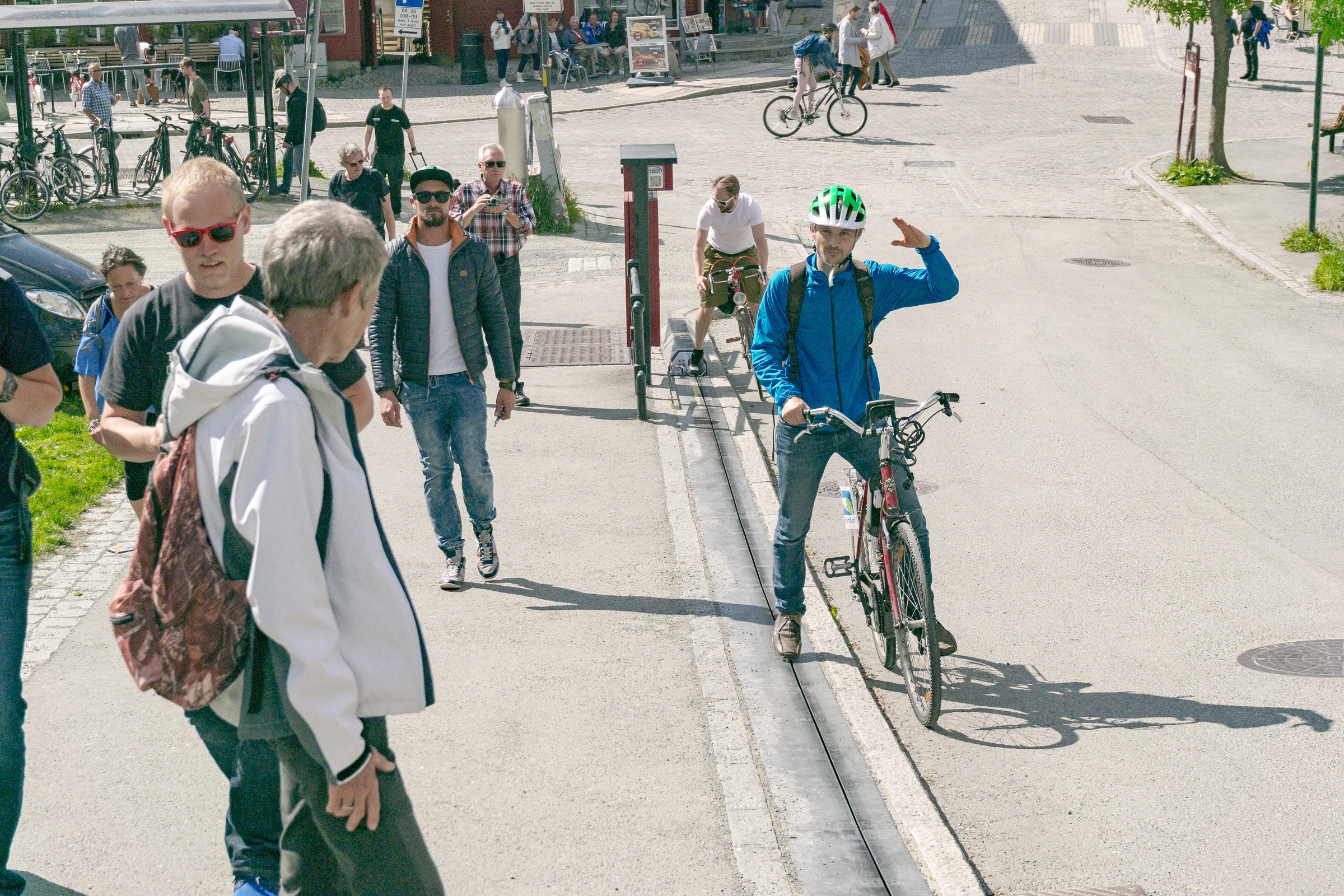 Trampe Bicycle Lift in Trondheim Norway | Vezess | Vezess