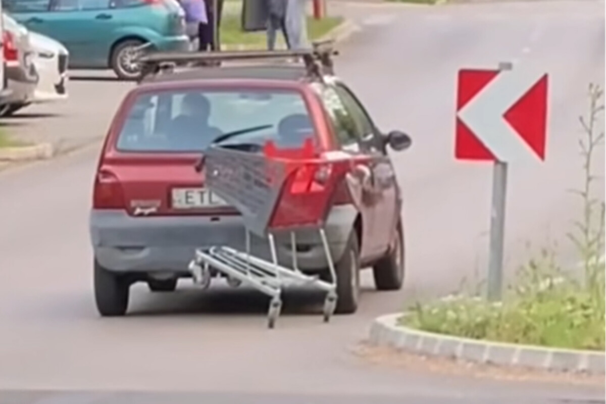 Ez a magyar autós úgy távozott a boltból, ahogy még senki