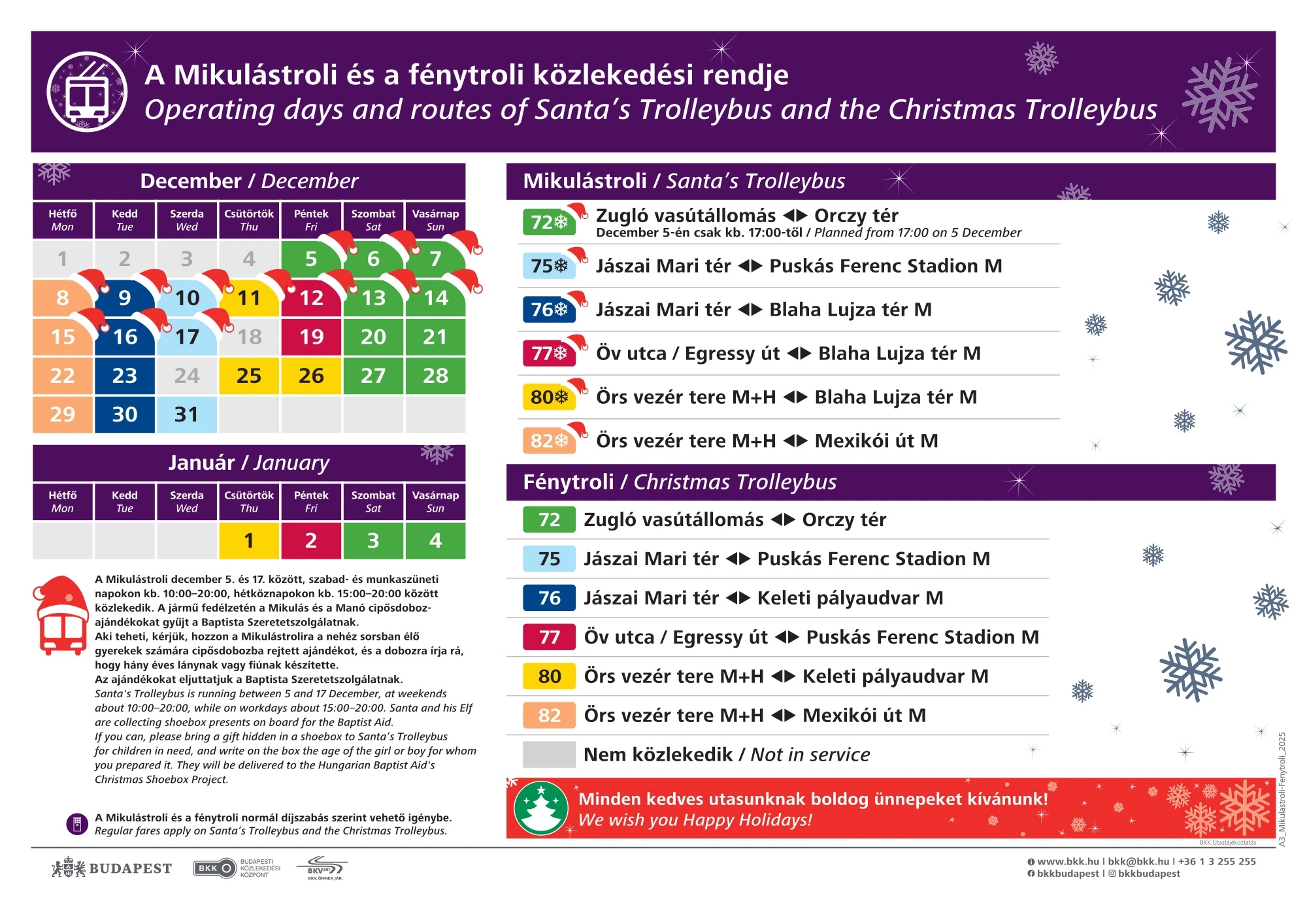 Még nincs vége, újabb ünnepi jármű bukkant fel Budapesten 1