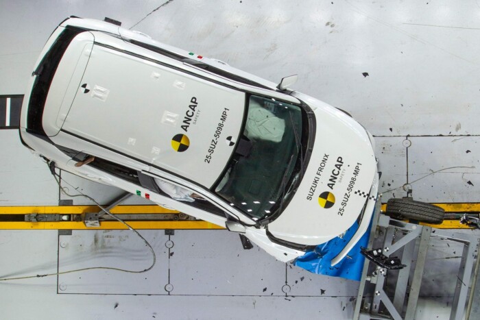 Megbukott a törésteszten a hibrid Suzuki 6