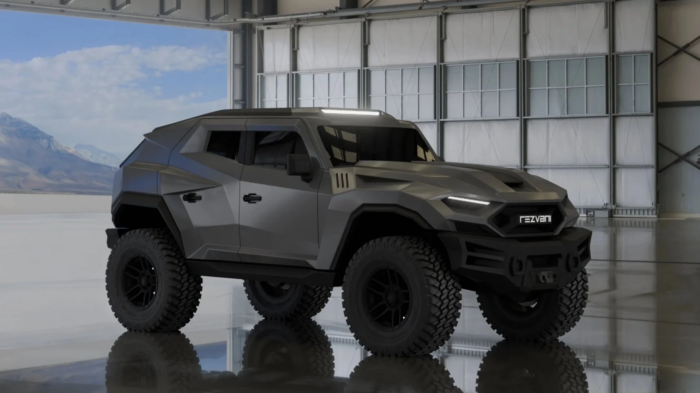 Gépkarabélynak is ellenáll a V8-as amerikai privát tank 5