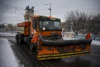 Figyelmeztetést adtak ki: 25 centis hó lehet