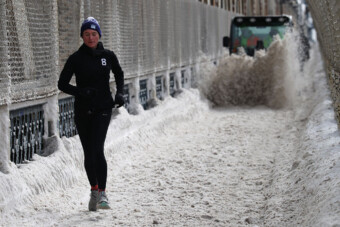 Fotókon az amerikai hókáosz, megbénult a közlekedés