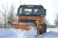 Ahogy az Alpokban dolgozik egy hókotró, azt látni kell 1