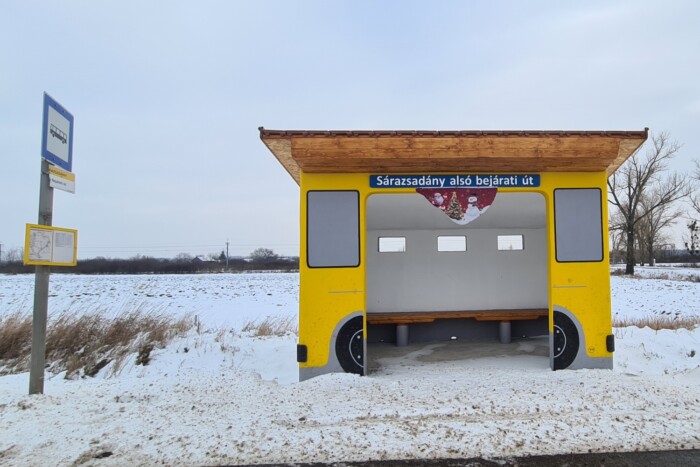 Láttad már Magyarország egyik legmenőbb buszmegállóját? 11