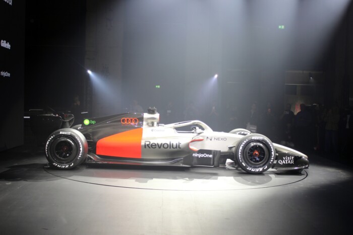 Élőben láttuk az Audi első F1-es autóját 8