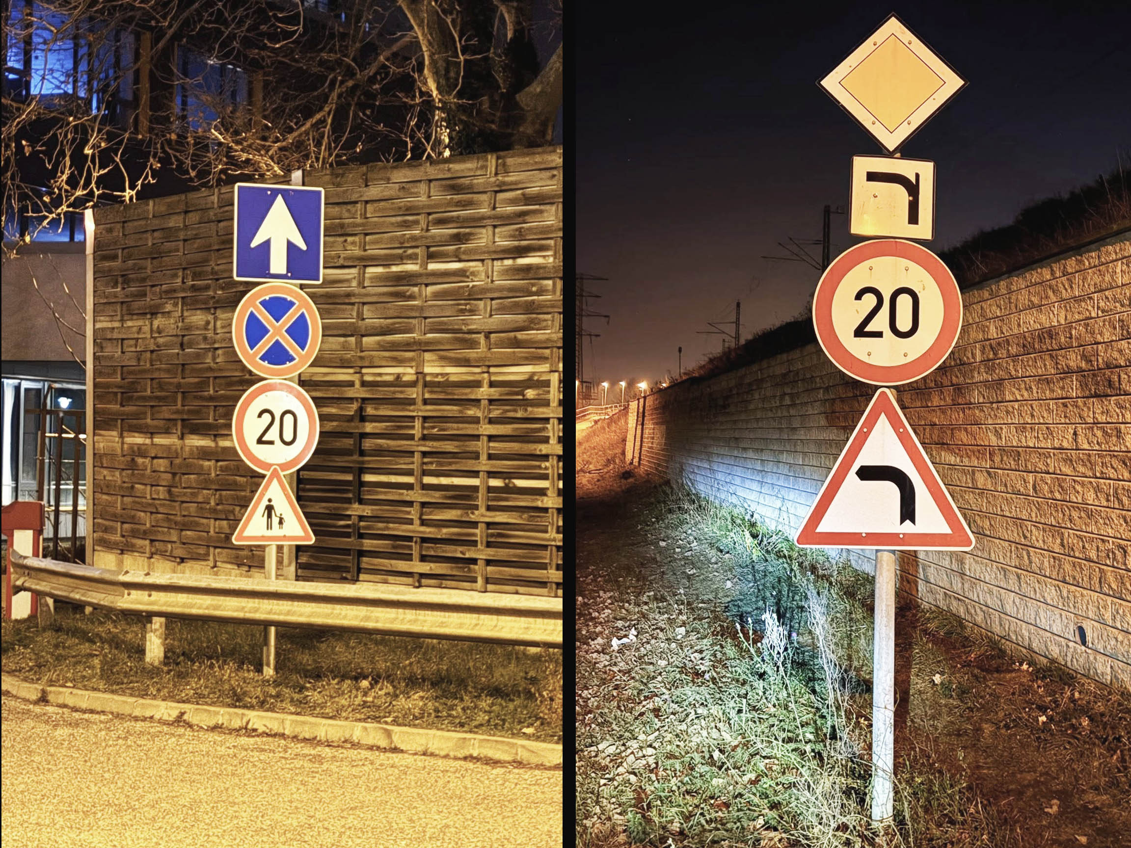 Szabálytalan így a KRESZ-tábla, de mit tehet a magyar autós? 2