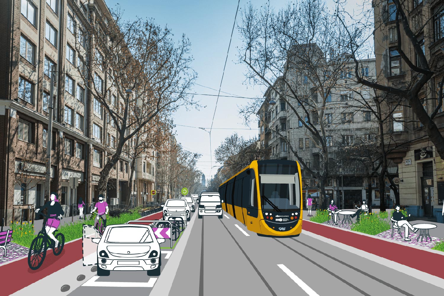 Több mint egyéves felújítás indul egy budapesti utcában, itt fognak dolgozni