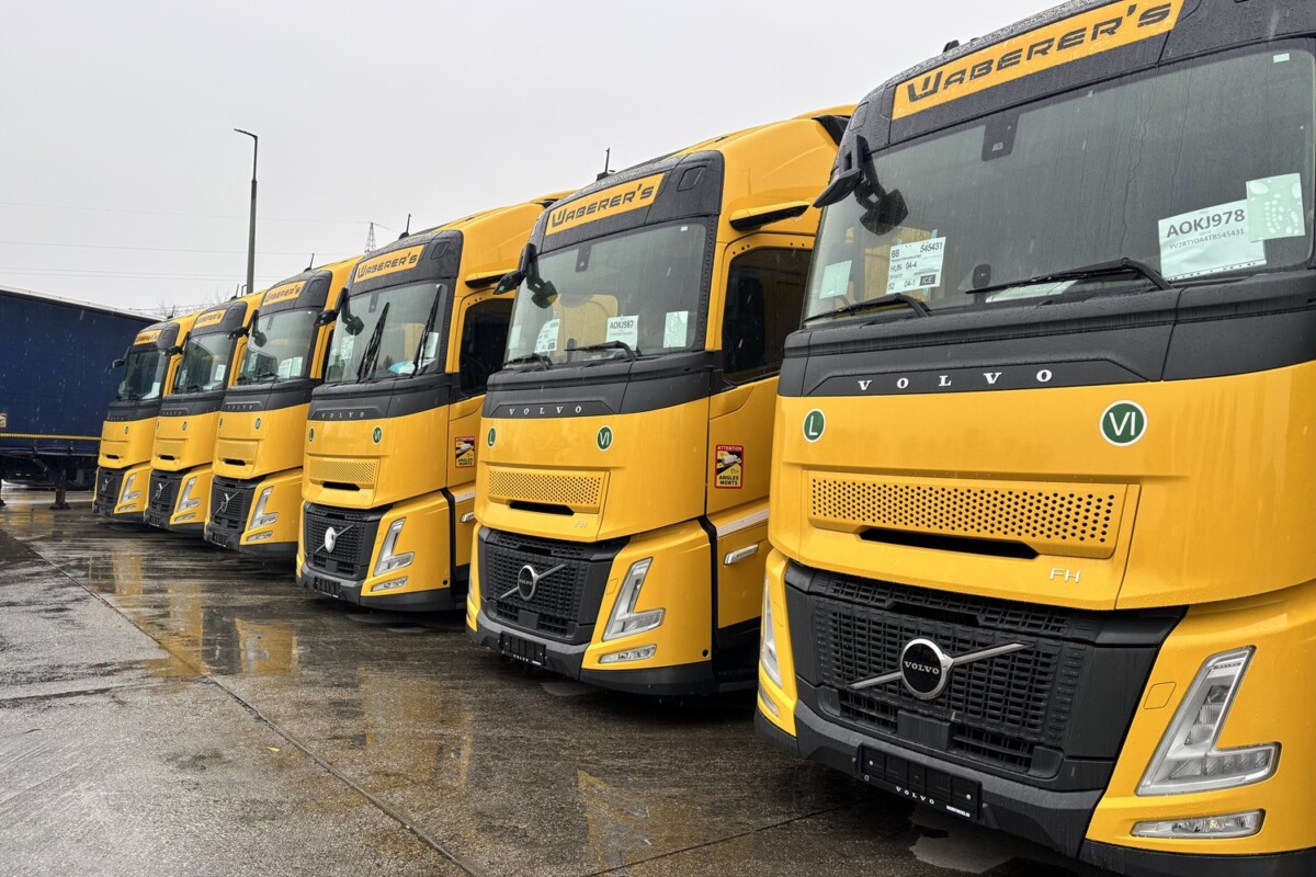 Közel ezer teherautót vásárol egy magyar cég