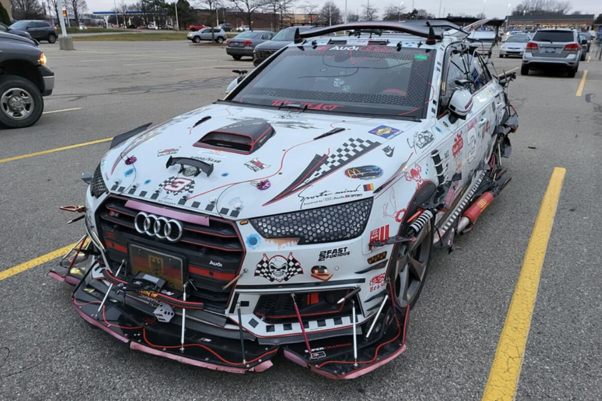 Ez a tuning Audi fogja most széttaposni a retinád