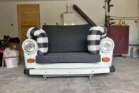 Lázálmaink megtestesítője ez a lábakat növesztő Trabant 6 Lázálmaink megtestesítője ez a lábakat növesztő Trabant 6