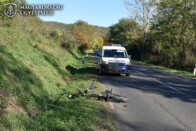 Két rendőrt ütöttek el a 8-as úton, súlyosan megsérültek 1