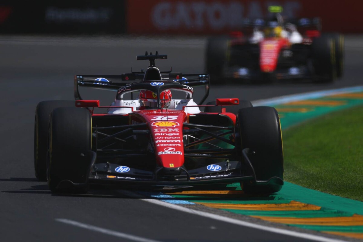 Leclerc-é az év első edzése, a világbajnok sehol