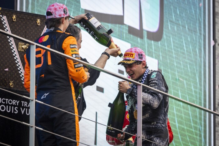 Nem pezsgőzhetett Japánban az F1-győztes 1