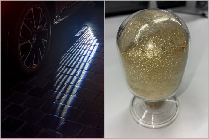 Valódi arannyal fényezik le ezt az autót 7 Valódi arannyal fényezik le ezt az autót 7