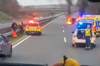 Súlyos baleset: teljesen lezárták az M3-ast 2 Súlyos baleset: teljesen lezárták az M3-ast 2