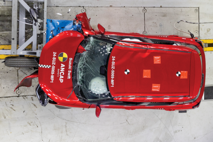 Ropira tört az új Suzuki a törésteszten, visszahívták 1